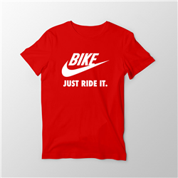 تیشرت قرمز Just Ride It