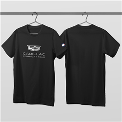 تیشرت پنبه ای مشکی کادیلاک فرمول یک 2026	