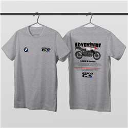 تیشرت پنبه ای طوسی موتور BMW GS R1300