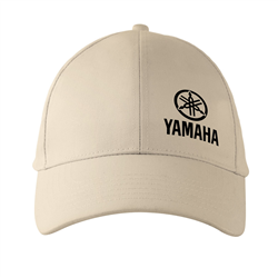 کلاه کتان کرمی یاماها