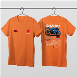 تیشرت پنبه ای نارنجی سوزوکی GSX R1000