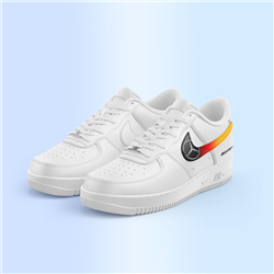 کفش سفید نایکی مرسدس بنز