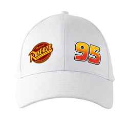 کلاه کتان سفید مک کوئین