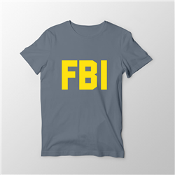 تیشرت سربی FBI
