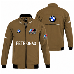 کاپشن بهاری قهوه ای BMW MPower