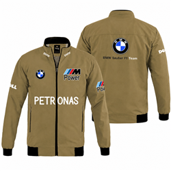 کاپشن بهاری خاکی BMW MPower