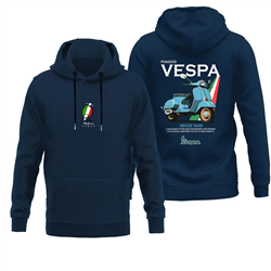 هودی پنبه ای سرمه ای وسپا