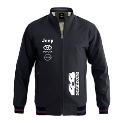 کاپشن بهاری سرمه ای آفرود