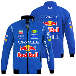 کاپشن بهاری آبی ردبول فرمول یک   