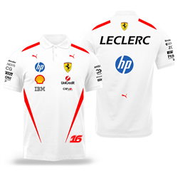 پولوشرت جودون سفید چارلز لکلرک فراری 2026