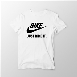 تیشرت سفید Just Ride It