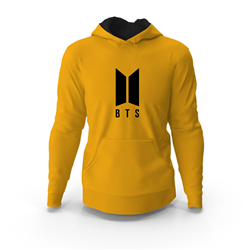 سویشرت خردلی BTS