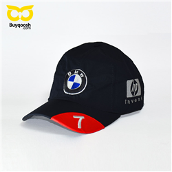 کلاه حرفه ای مشکی BMW