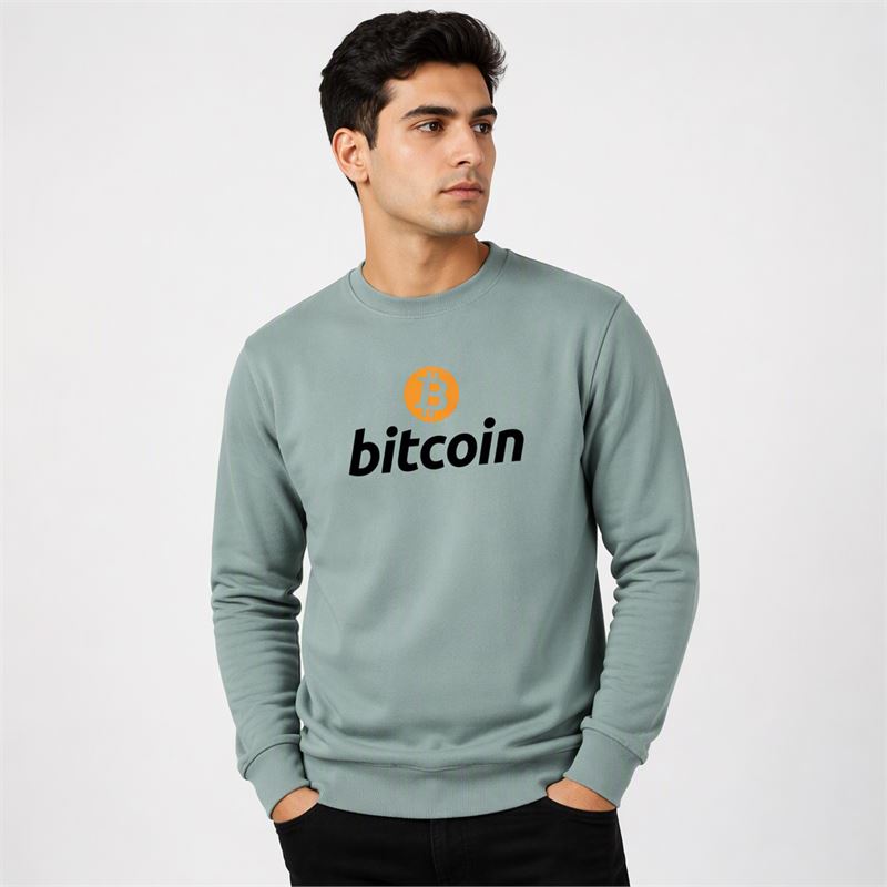 تن خور دورس پنبه‌ای طوسی بیتکوین