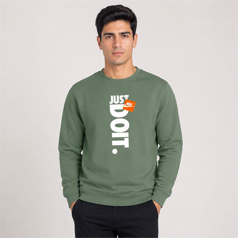 تن خور دورس پنبه‌ای یشمی nike just do it