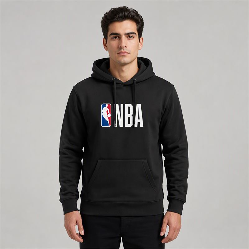 تن خور هودی پنبه‌ای مشکی NBA