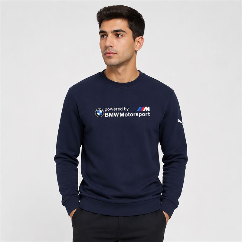تن خور دورس پنبه‌ای سرمه‌ای BMW motorsport