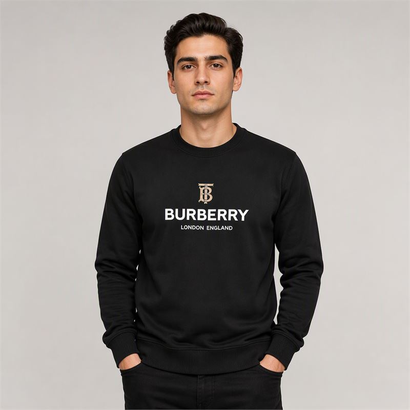 تن خور دورس پنبه‌ای مشکی Burberry