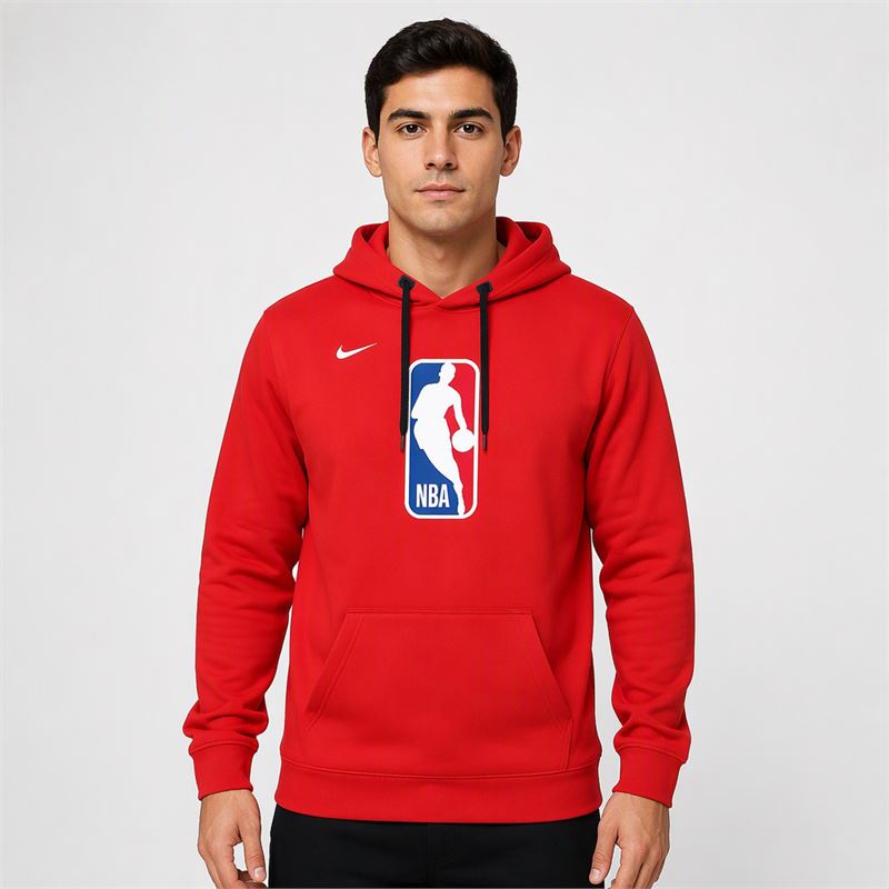 تن خور هودی پنبه‌ای رنگ قرمز NBA