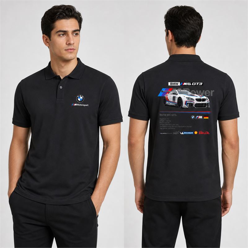 تن خور پولوشرت جودون مشکی BMW VIP