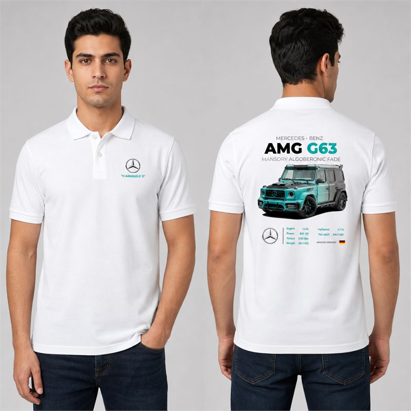 تن خور پولوشرت جودون سفید بنز g class