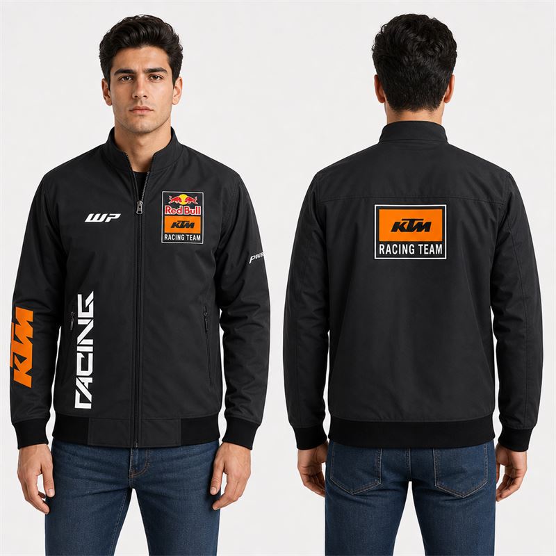 تن خور کاپشن بهاری مشکی کی‌تی‌ام KTM  