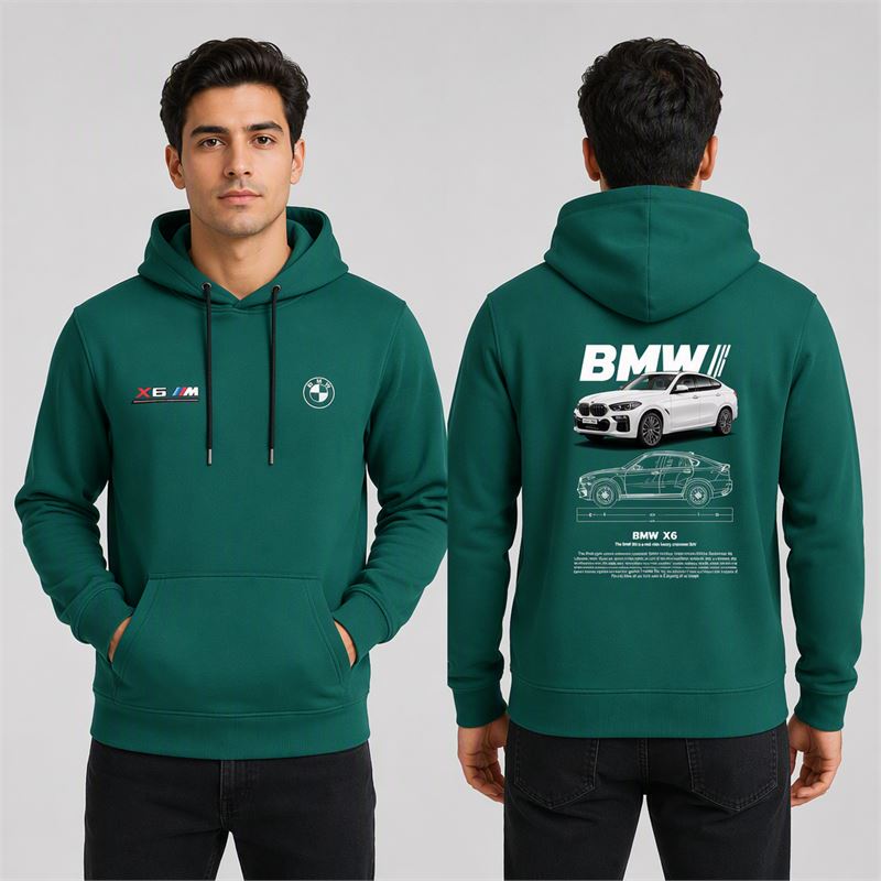 تن خور هودی پنبه‌ای کله غازی BMW X6