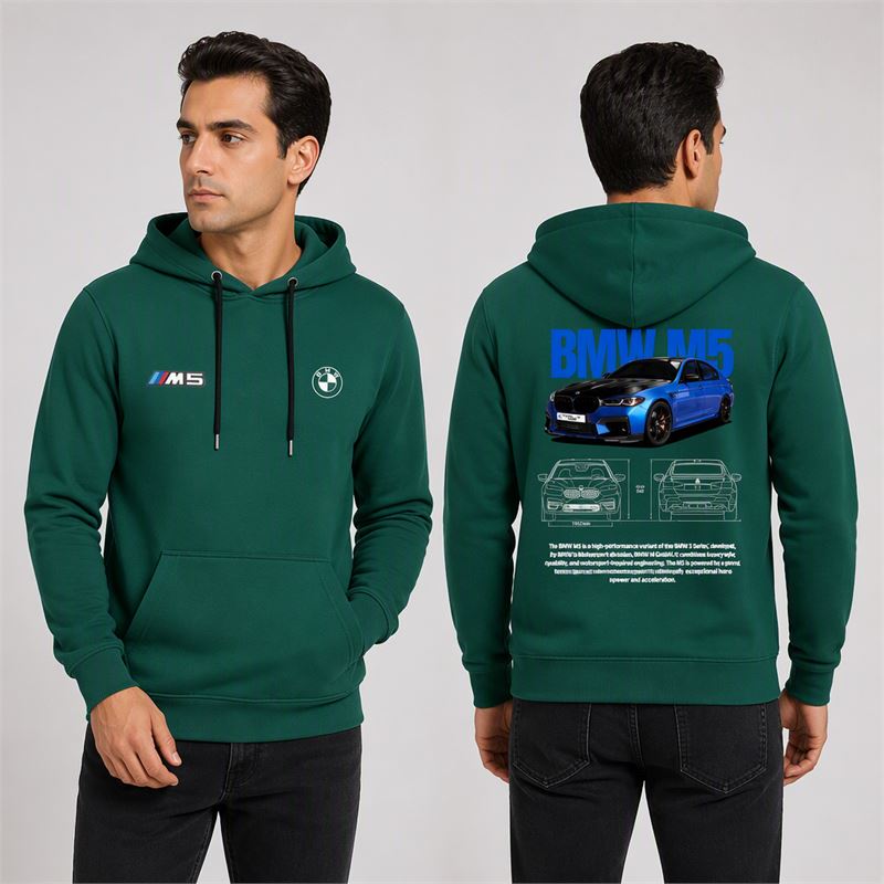 تن خور هودی پنبه‌ای کله غازی BMW M5