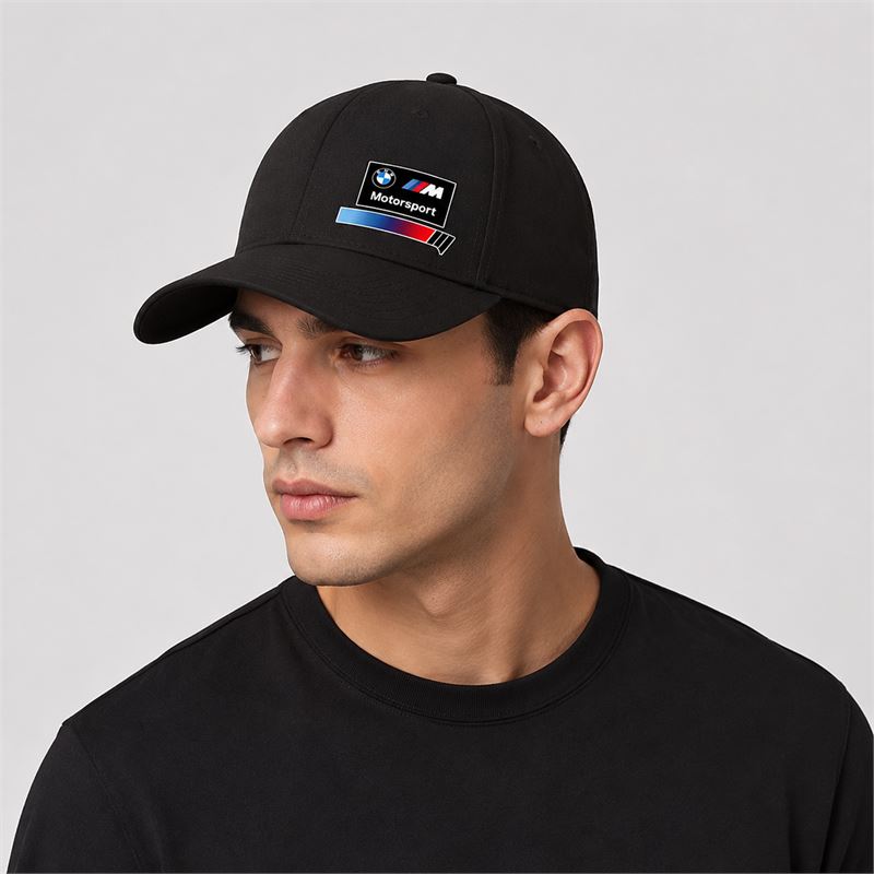 تن خور کلاه کتان مشکی BMW Motorsport