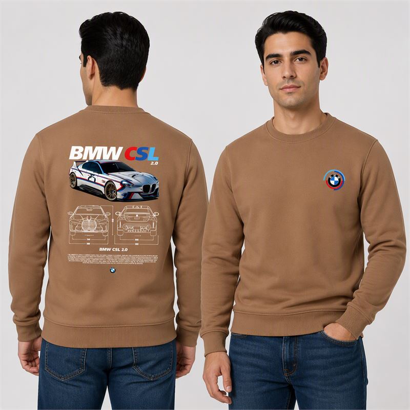 تن خور دورس پنبه‌ای شکلاتی BMW CSL