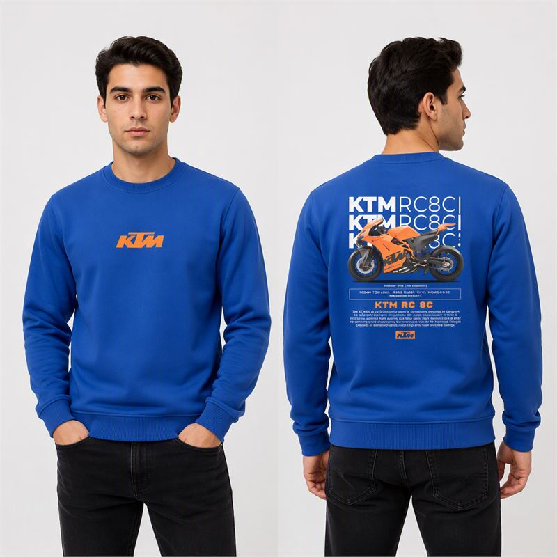 تن خور دورس پنبه‌ای آبی KTM RC8C