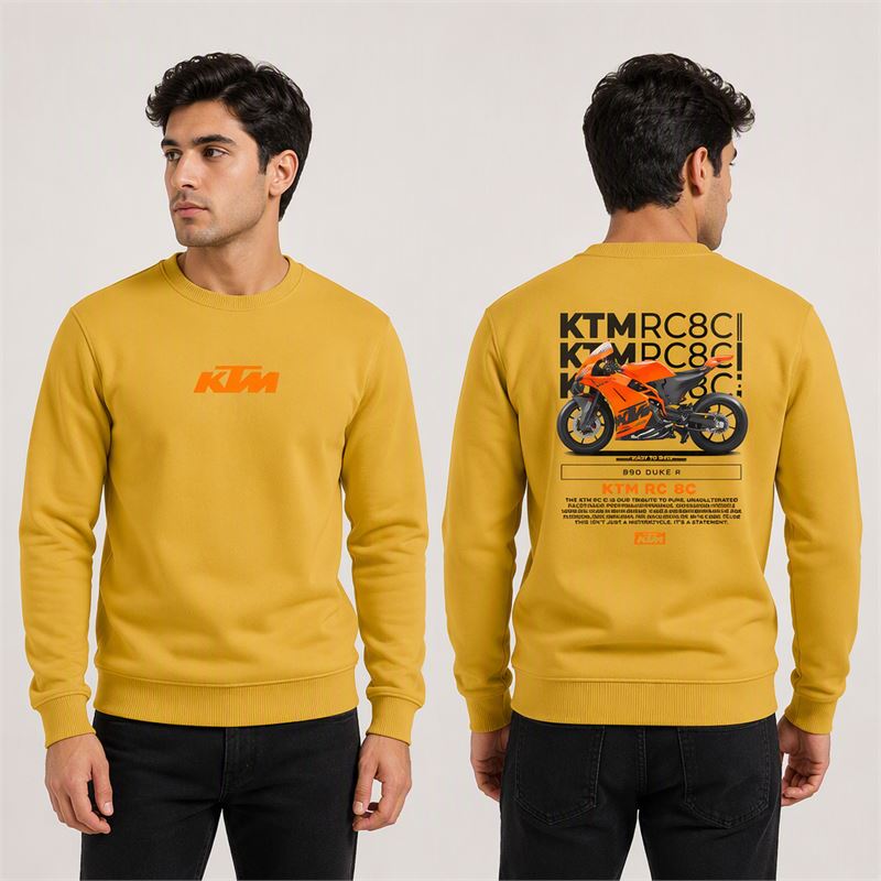 تن خور دورس پنبه‌ای خردلی KTM RC8C