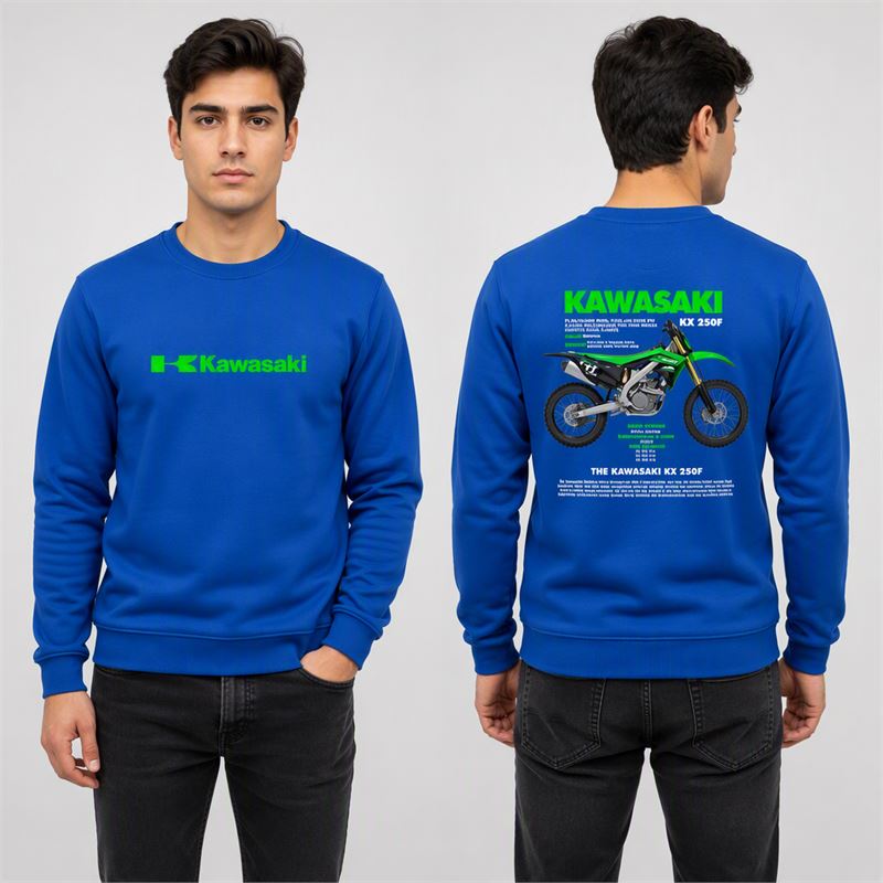 تن خور دورس پنبه‌ای آبی کاوازاکی KX 250F