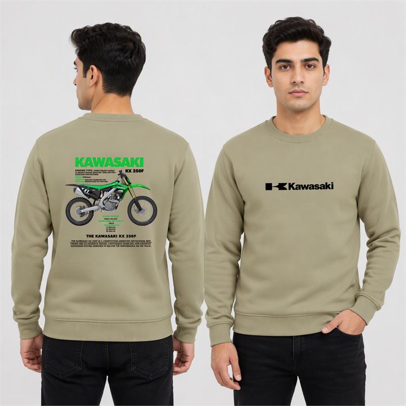 تن خور دورس پنبه‌ای کرمی استخوانی کاوازاکی KX 250F