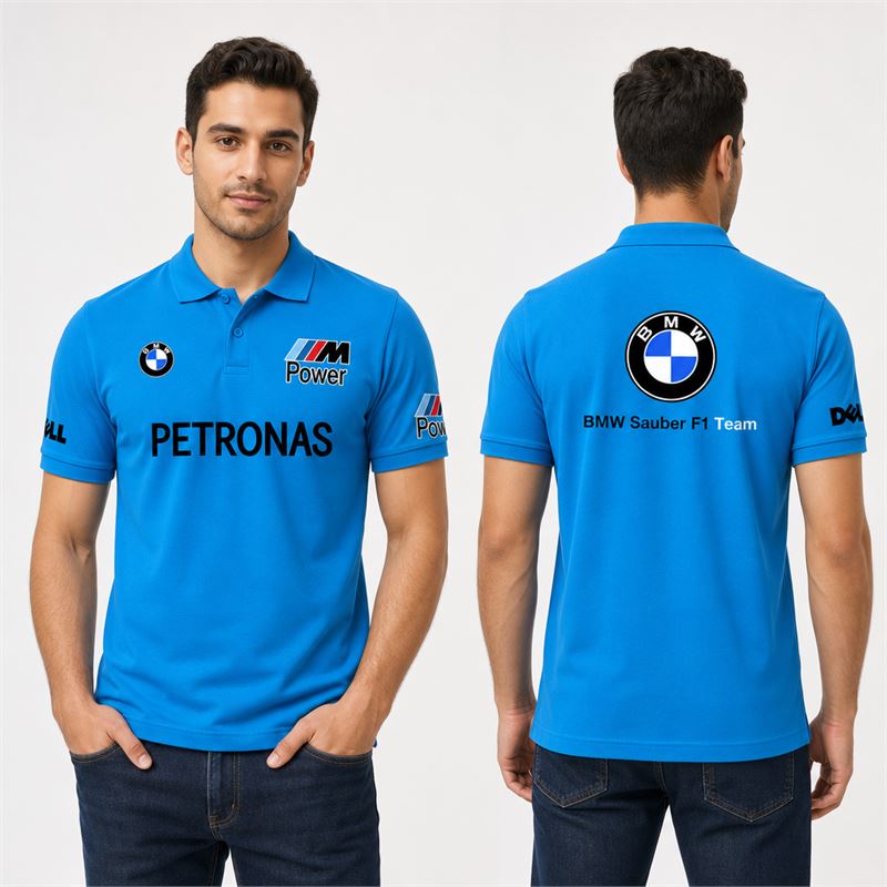 تن خور پولوشرت جودون آبی BMW MPower