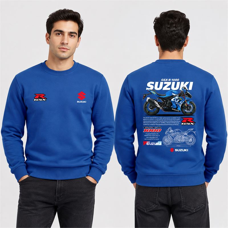 تن خور دورس پنبه‌ای آبی سوزوکی GSX R1000