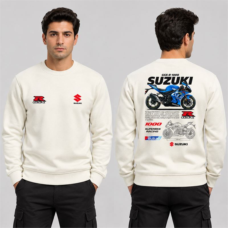 تن خور دورس پنبهای شیری سوزوکی GSX R1000
