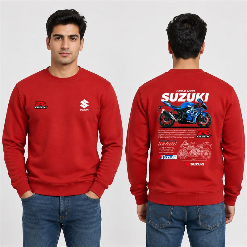 تن خور دورس پنبه‌ای قرمز سوزوکی GSX R1000