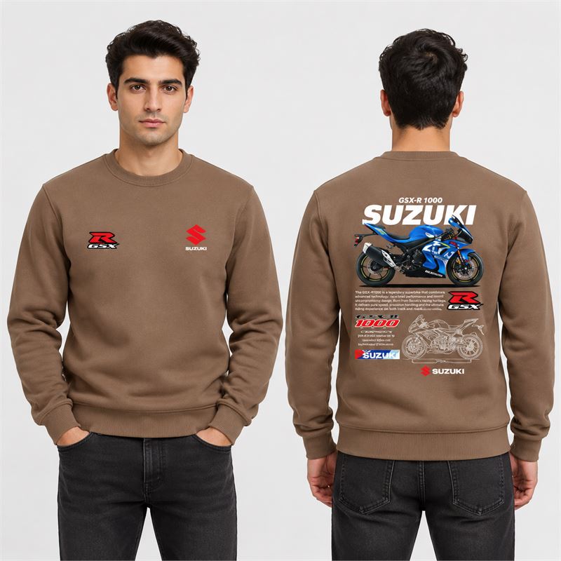 تن خور دورس پنبهای شکلاتی سوزوکی GSX R1000