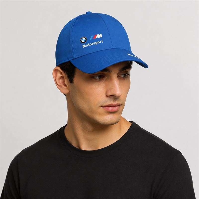 تن خور کلاه کتان آبی BMW Motorsport