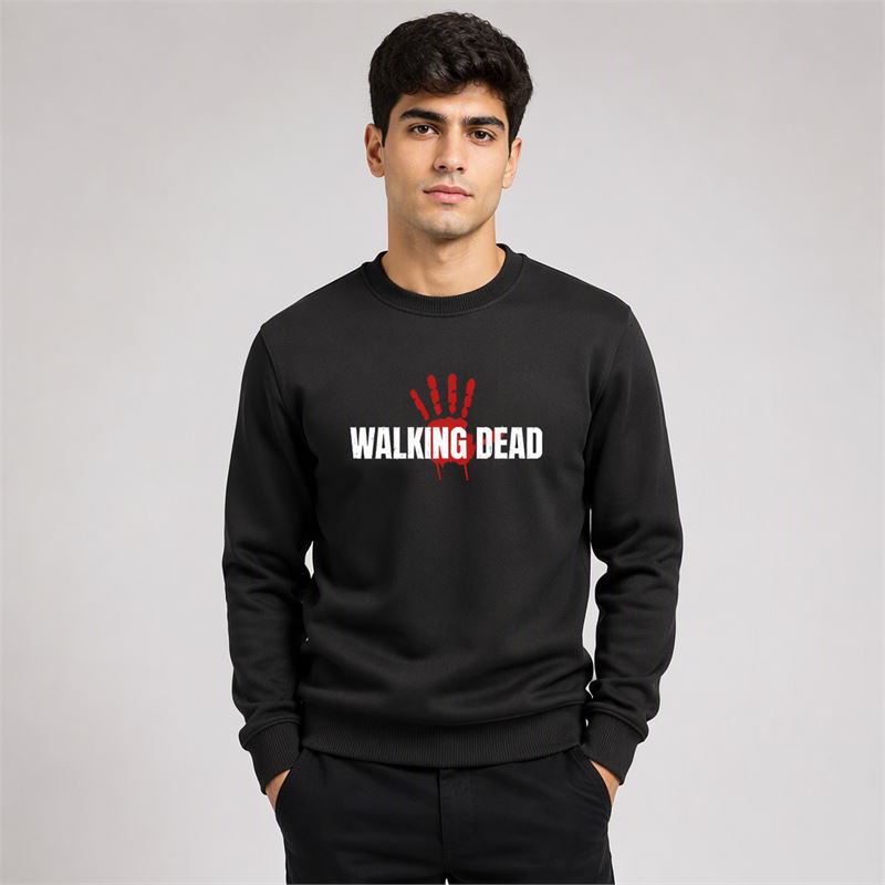 تن خور دورس پنبه‌ای مشکی walking dead red