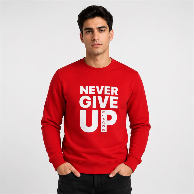 تن خور دورس پنبه‌ای قرمز Never give up