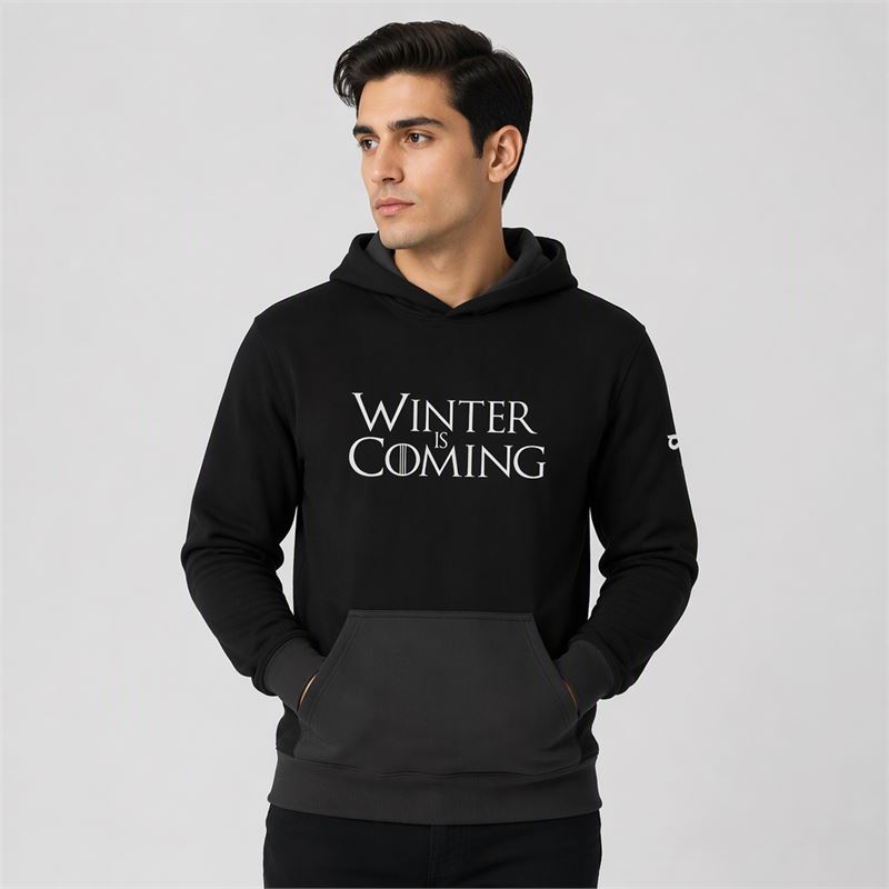 تن خور هودی مشکی Winter is Coming