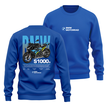 دورس پنبه ای آبی موتور BMW S1000R