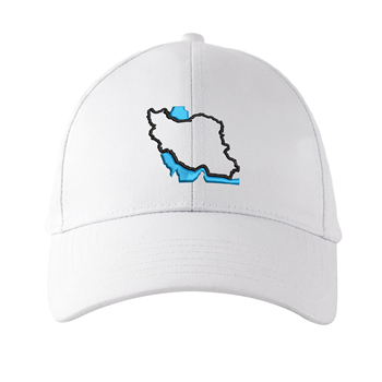 کلاه کتان سفید ایران (گلدوزی)