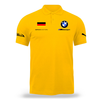 پولوشرت زرد آلمان BMW