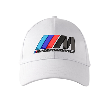 کلاه کتان سفید BMW M Performance(گلدوزی)