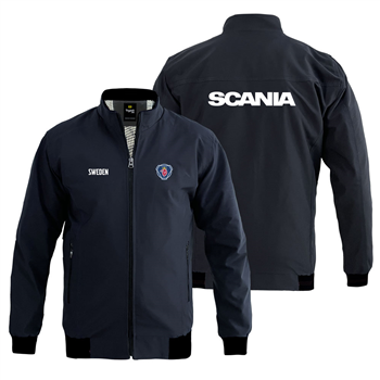 کاپشن بهاری سرمه ای اسکانیا