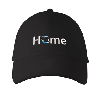 کلاه کتان مشکی ایران (گلدوزی)