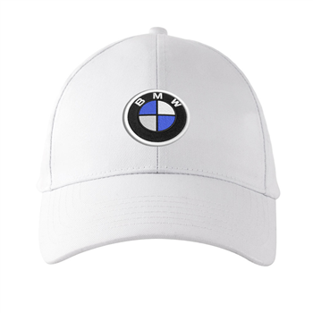 کلاه کتان سفید BMW (گلدوزی)